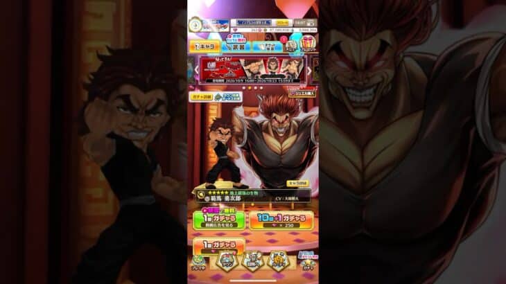 【白猫プロジェクト】範馬勇次郎コラボガチャ